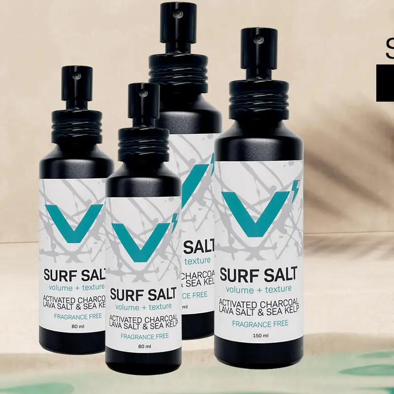 Volt Grooming Surf Salt texturising spray bottles