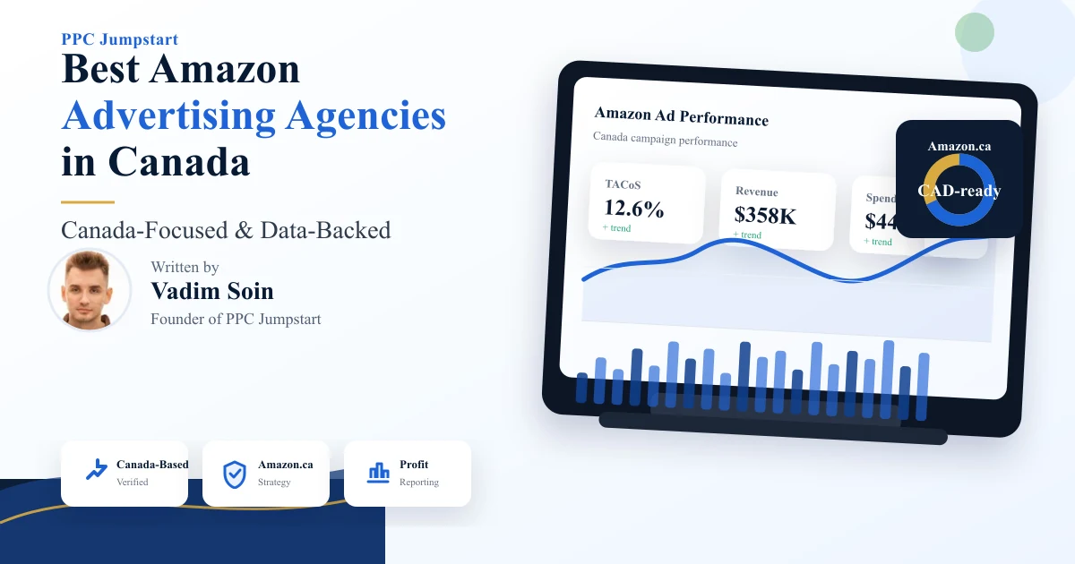 PPC Jumpstart hero for best Amazon advertising agencies in Canada